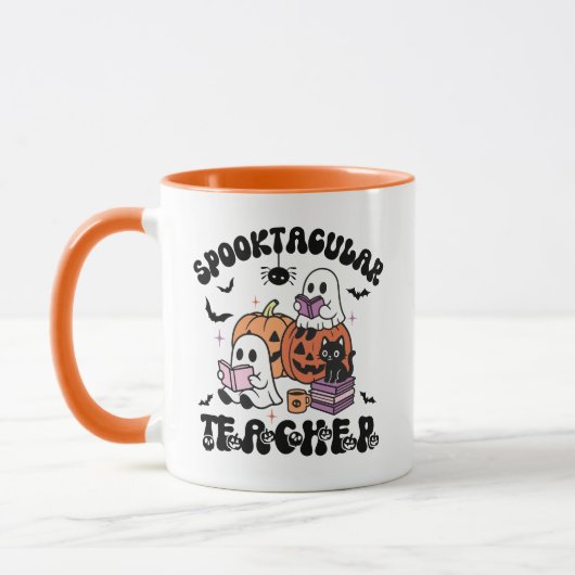 Mug Halloween Professeur Spooktaculaire - Fantômes Mig (Gauche)