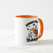 Mug Halloween Professeur Spooktaculaire - Fantômes Mig (Devant droit)