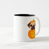 Mug Halloween Pugkin Café (Devant droit)