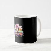 Mug Halloween rose chien (Devant droit)