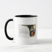 Mug Halloween Salutation femme avec bougie (Gauche)