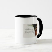 Mug Halloween Salutation femme avec bougie (Devant droit)
