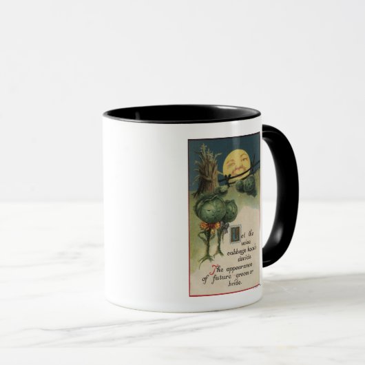 Mug Halloween SalutationChou Anthropomorphisme (Devant droit)