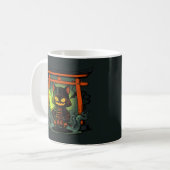 Mug Halloween Samurai guerrier - Déplaisant japonais É (Devant gauche)