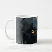 Mug Halloween Scarecrow Éffrayante effroi Hantée Octob (Gauche)