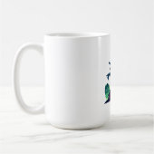 Mug Halloween Scarecrow With Bats Crow and Owl (Gauche)