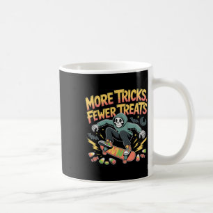 Mug Halloween Skateboard Traces Skeleton Candy Youth