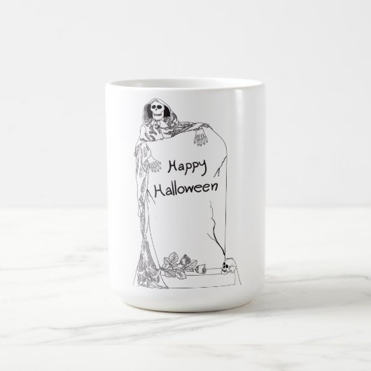 MUG HALLOWEEN SKELETON (Centre)
