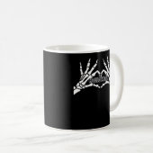 Mug Halloween - Skeleton Hands Heart (Devant droit)