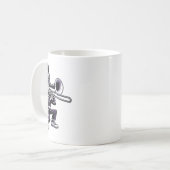 Mug Halloween Skeleton School Marche Band Trombone P (Devant gauche)