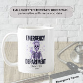 Mug Halloween Skeleton Service d'urgence Médicale