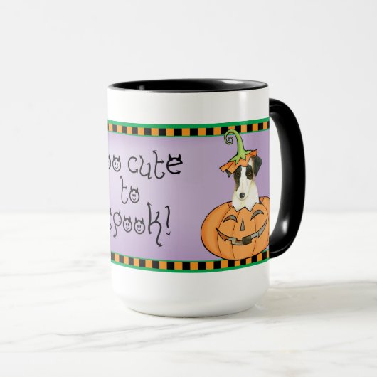 Mug Halloween Smooth Fox Terrier (Devant droit)