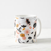 Mug Halloween Soirée Fête tendance (Devant droit)