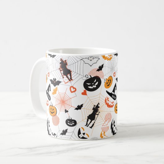 Mug Halloween Soirée Fête tendance (Devant gauche)
