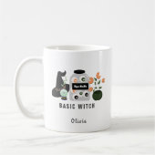 Mug Halloween sorcière de base (Gauche)