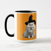 Mug Halloween sorcière persane blanche mignonne (Gauche)