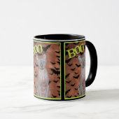Mug Halloween sphynx chats (Devant droit)