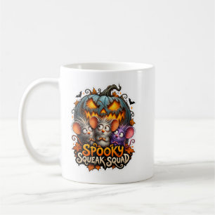 🎃🐭 Mug Halloween Spooky Squeak Squad ☕👻