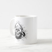 Mug Halloween squelette (Devant gauche)