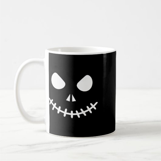 Mug Halloween squelette fantôme (Gauche)