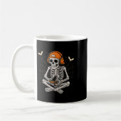 Mug Halloween Squelette Gamer Vidéo Jeu Drôle Skelet (Gauche)