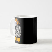 Mug Halloween Squelette Gamer Vidéo Jeu Drôle Skelet (Devant gauche)