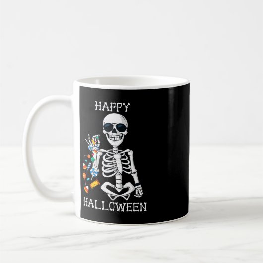 Mug Halloween Squelette Saler Candy Fun (Gauche)