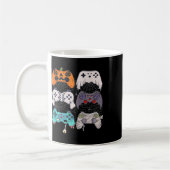 Mug Halloween Squelette Zombie Contrôleurs de jeu mama (Gauche)