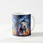 Mug Halloween Staffordshire Américain Avec Citrouilles (Devant droit)