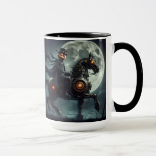 Mug Halloween Steampunk Cavalier sans tête