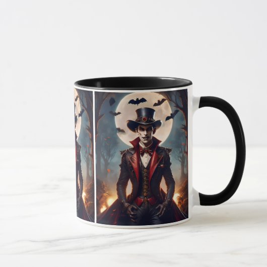Mug Halloween Steampunk Gothique Zombie Vampire (Droite)