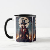 Mug Halloween Steampunk Vampire Zombie (Gauche)