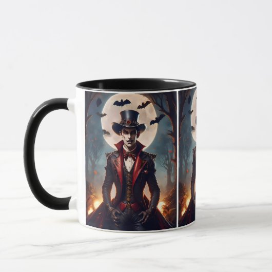 Mug Halloween Steampunk Vampire Zombie (Gauche)