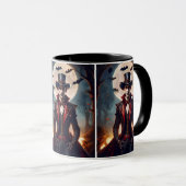 Mug Halloween Steampunk Vampire Zombie (Devant droit)