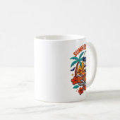 Mug Halloween Summer Ween Skeleton Spooky Vacation Flo (Devant droit)