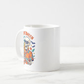 Mug Halloween Summer Ween Skeleton Spooky Vacation Flo (Devant gauche)