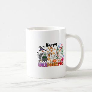 Mug Halloween Thanksgiving Noël Joyeux Hallomerci