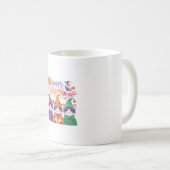 Mug Halloween Thanksgiving Noël Joyeux HalloThanks (Devant droit)