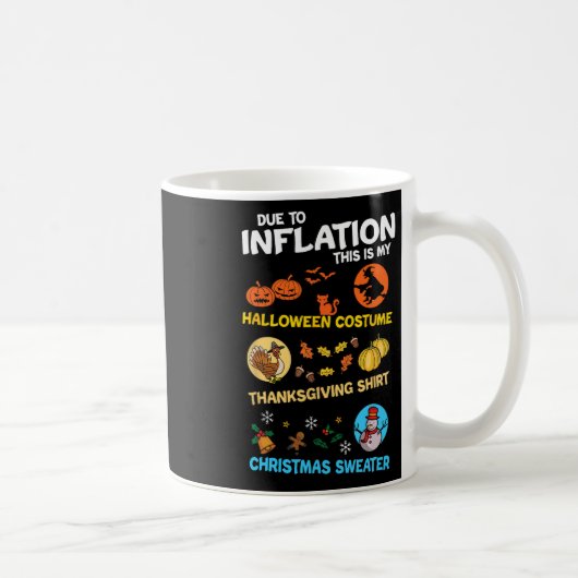 Mug Halloween Thanksgiving Noël Mon Éffrayant Ugly Co (Droite)