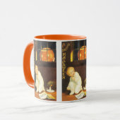 Mug Halloween Thrillant Vintage par Ellen Clapsaddle (Devant gauche)