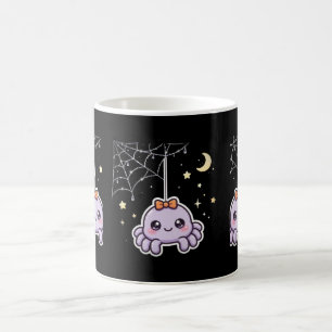 Mug Halloween Toile Araignée Brillante