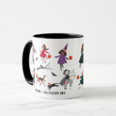 Mug Halloween tricher ou traiter les enfants (Devant gauche)