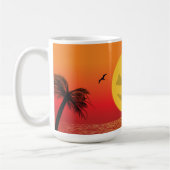 Mug Halloween tropical (Gauche)