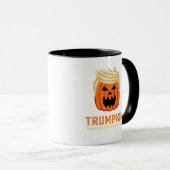 Mug Halloween Trumpkin Funny - Éffrayant Slogan parodi (Devant droit)