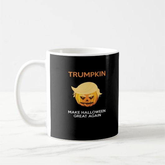 Mug Halloween Trumpkin V4 (Gauche)