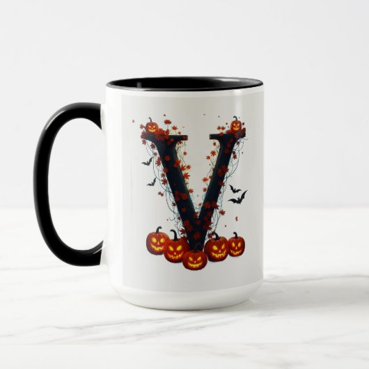 Mug Halloween V Pumpkins (Gauche)