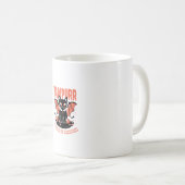 Mug Halloween Vampire - Attaques de chat Vampire à la (Devant droit)