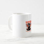 Mug Halloween Vampire - Attaques de chat Vampire à la (Devant gauche)