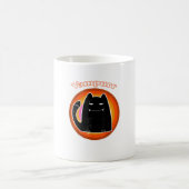 Mug Halloween Vampire Black Kitten Dracula. Vampurr Ca (Centre)