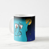 Mug Halloween Vampire café Mug, Coupe (Devant gauche)